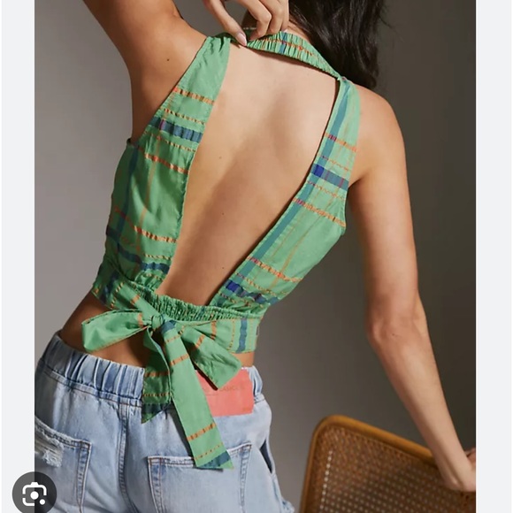 Anthropologie wrap top - Picture 2 of 4